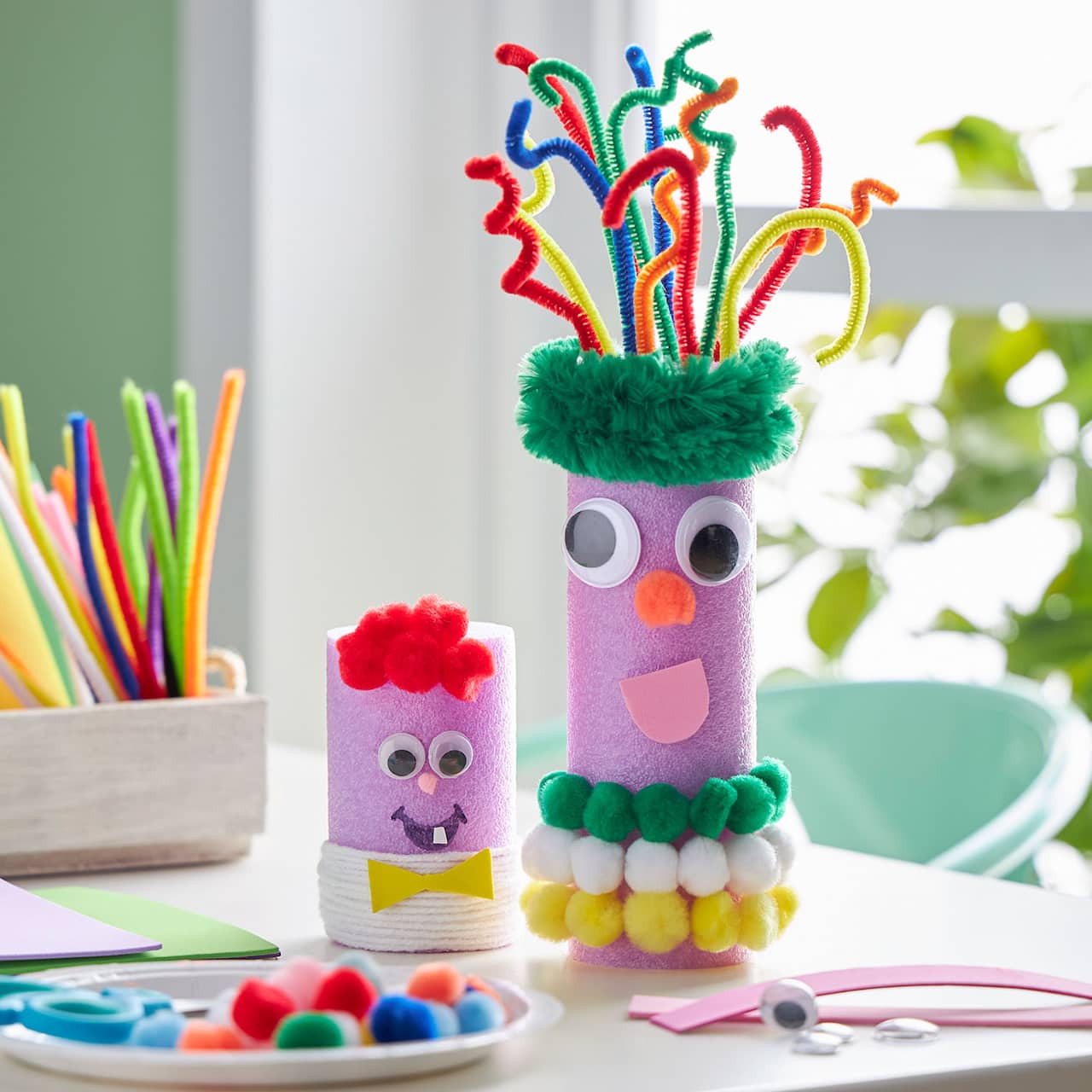 Kids Silly Pool Noodle Characters